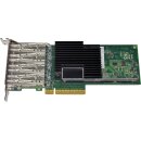 Intel X710-DA4 EX710DA4G1P5 Quad-Port SFP+ 10GE Network Adapter PCIe 3.0 x8 LP