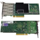 Intel X710-DA4 EX710DA4G1P5 Quad-Port SFP+ 10GE Network Adapter PCIe 3.0 x8 LP