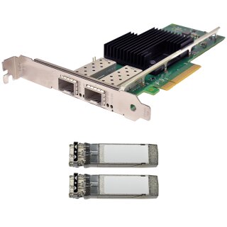 Lenovo Intel X710-DA2 01DA901 01DA902 2-Port 10G SFP+ PCIe 3.0 x8 Server Adapter FP +GBICs