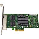 Intel i340-T4 E1G44HTBLK 904223 4-Port GE RJ-45 PCIe 2.0 x4 Server Adapter FP