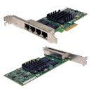 Intel i340-T4 E1G44HTBLK 904223 4-Port GE RJ-45 PCIe 2.0 x4 Server Adapter FP