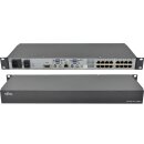 Fujitsu s2-1602 520-325-510 16-Port RJ-45 KVM Switch +Rack Ears