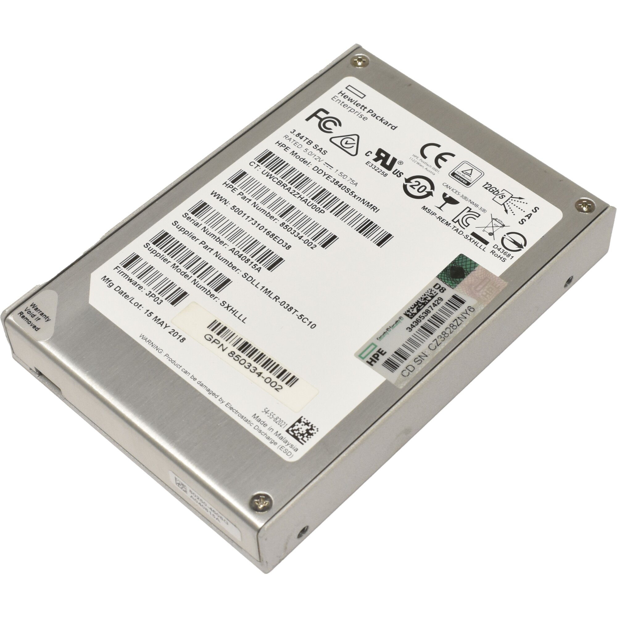 ❤︎SLM❤︎ページ Anchor Chain Crystal Charm Necklace