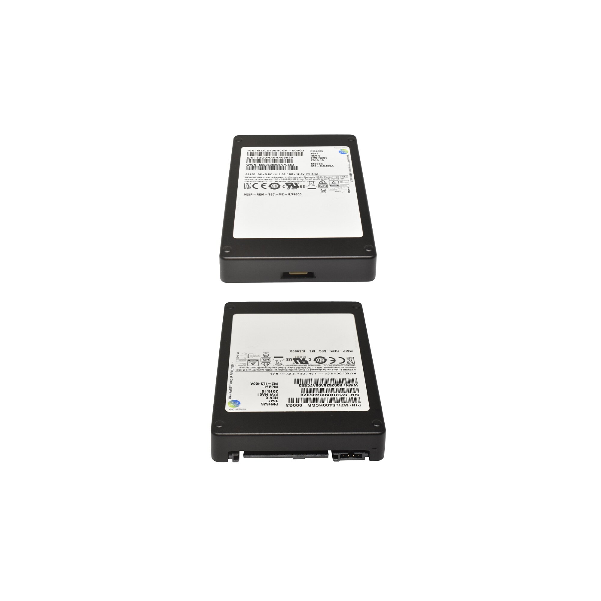 Samsung PM1635 400GB 2.5" 12Gbps SAS SSD MZ-ILS400A - Piospartslap