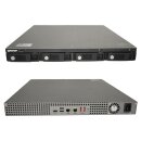 QNAP TS-419U NAS Server Marvell 1.2GHz 512MB RAM Ohne HDD 4Bay Mit Rahmen 2x eSATA