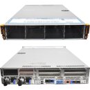 Aliserver Iventec SA5212H5 Thor01-2U 2x LGA-3647 2x SFP+ 2x Kühler No Backplane 2x Riser 2x 2,5 Bay Boss Card