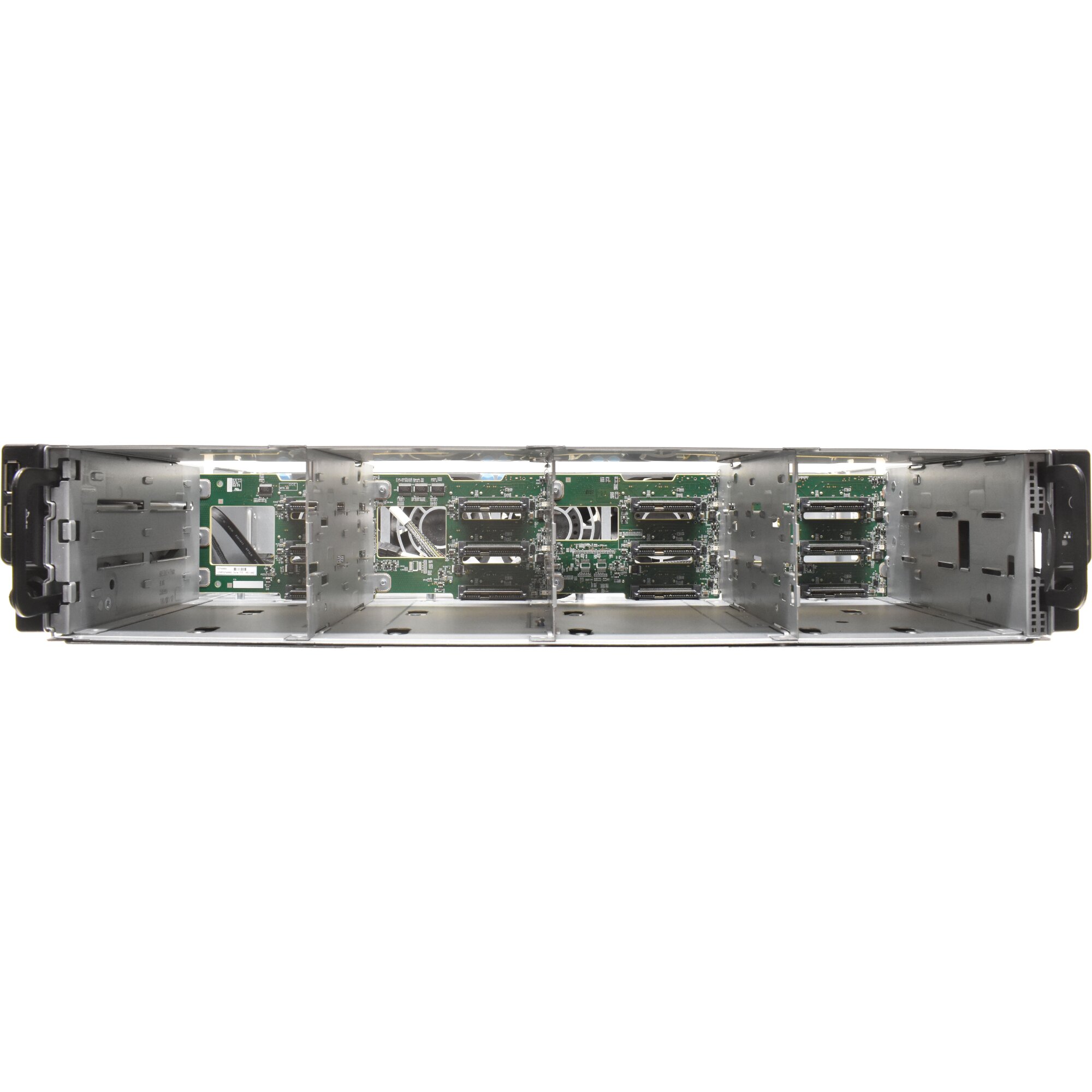 ATX 2HE Rack Server Chassis 12x 3,5 Zoll HDD Bay 4x Fan 2x PSU ...