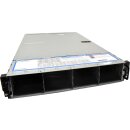 ATX 2HE Rack Server Chassis 12x 3,5 Zoll HDD Bay 4x Fan 2x PSU mit Rackmontage Kit