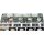 ATX 2HE Rack Server Chassis 12x 3,5 Zoll HDD Bay 4x Fan 2x PSU mit Rackmontage Kit