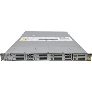 Sun Oracle X8-2 Rack Server no CPU no PC4 RAM 2x HS 8x SFF 2,5" ohne HDD SAS9361-16i
