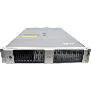 CISCO UCS C240 M5 no CPU 2x Kühler no PC4 10x SFF RAID M5 2U 2x Riser 1x40G QSFP+ MLOM