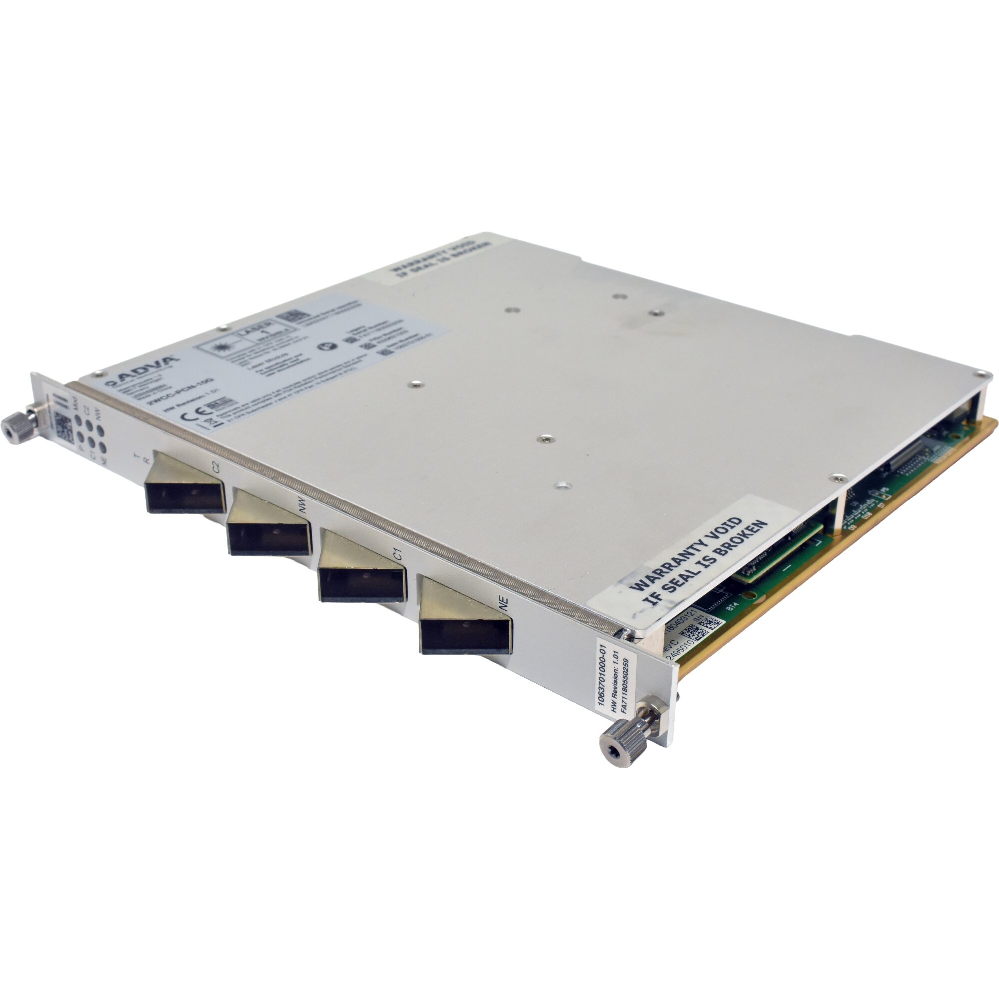 ADVA 2WCC-PCN-10G 1063701000-01 Quad-Port XFP NIC for FSP 3000 ...