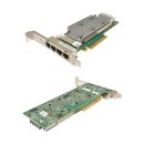 Dell Qlogic QL41164HFRJ Quad-Port RJ-45 10G Netzwerkkarte PCle x8 FP 033M0K