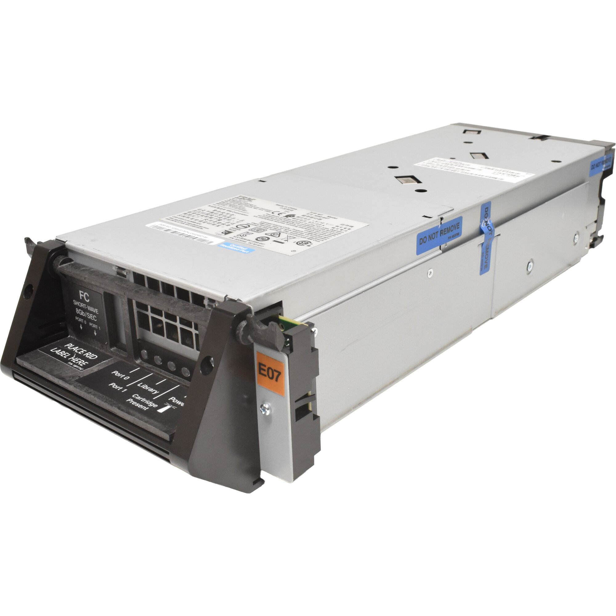 ◆めん◆ IBM 3592-E07 TS1140 8Gb/sec 4TB FC Tape Drive - Piospartslap