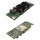 Dell H330P PERC 0CG2YM SAS / SATA 12G RAID Controller PCle x8 für R530, R630, R930 ohne Bracket