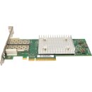 Fujitsu Qlogic QLE2742-F Dual-Port SFP+ 32G FC  Netzwerkkarte +2x GBIC FP