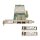 Fujitsu Qlogic QLE2742-F Dual-Port SFP+ 32G FC  Netzwerkkarte +2x GBIC FP