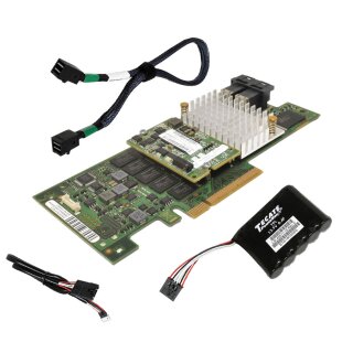 Fujitsu D3216-B13 GS2 EP420i 12Gb PCIe x8 RAID Controller +BBU+1x SAS Kabel ohne Bracket