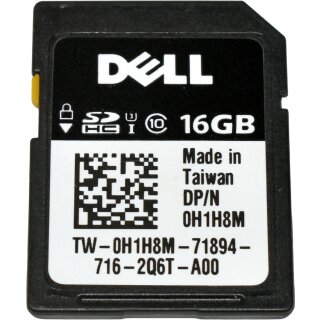 Dell iDRAC vFlash 16GB SD Card 0H1H8M for Dell PowerEdge