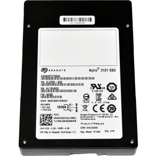 Seagate Nytro 3131 3.8TB 2.5" 12G SAS SED SSD XS3840TE70004 2LZ205-038 512 Bytes