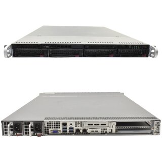 Supermicro CSE-815 1U Rack Server X10DDW-i 2x E5-2630 V4 2,2 GHZ 32GB PC4 4x LFF