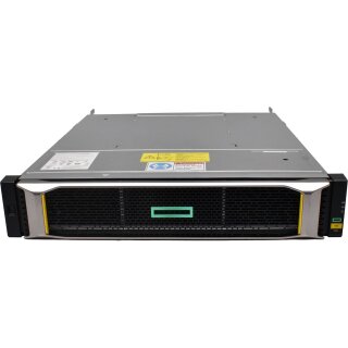 HP MSA 1050 SAN Storage Q2R21A 2x 12G Controller 880096-001 24x SFF 2.5 noHDD
