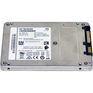 Intel SSD 545S Series 256GB 2.5" 6G SATA SSD SSDSC2KW256G8