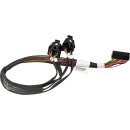 HP 870518-001 879835-001 0,4m FAN Power Cable 22 Pin -...