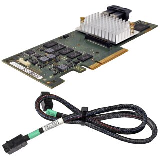 Fujitsu D3216-A13 GS2 LSI MR 9361-8i 12G PCle x8 RAID Controller 1x SAS Cable no Bracket