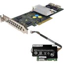Fujitsu D2616-A22 GS1 6Gb PCle x8 SAS Raid Controller +BBU Controller Board FP