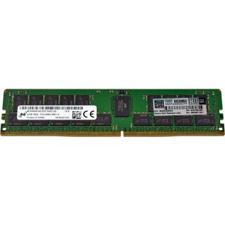 HP Micron 32GB 2Rx4 PC4-2666V-RB2-12 Server RAM ECC DDR4 MTA36ASF4G72PZ-2G6E1 840758-091