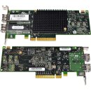 Fujitsu Emulex LightPulse A3C40201684 LPE32002 Dual-Port 32G PCIe x8 FC NIC LP +GBICs