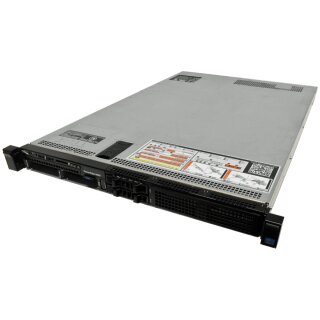 Dell PowerEdge R620  ohne CPU 0GB RAM 2xHS H310mini 4 Bay 2.5"  iDrac7