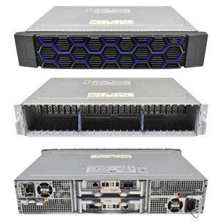 EMC Unity TAE 2U 25-Bay 2,5" SAS 12G Storage Array 047-000-789 2 x Controller 303-396-000B 2 x PSU