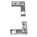 Dell 09W8C4 3.5" to 2.5" Snap-In Mounting Bracket for SAS SATA HDD Tray