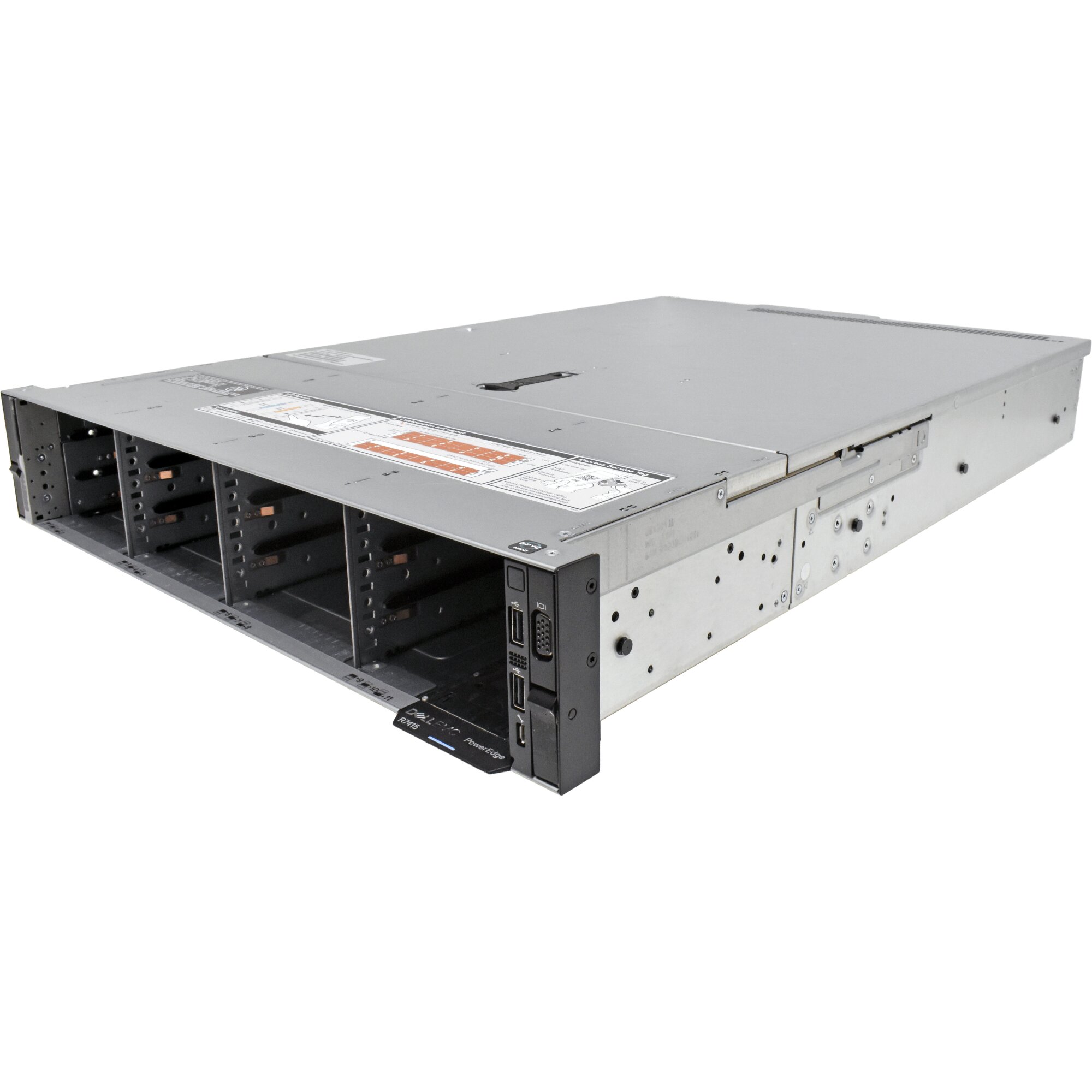 Dell EMC PowerEdge R7415 empty Chassis only - Piospartslap
