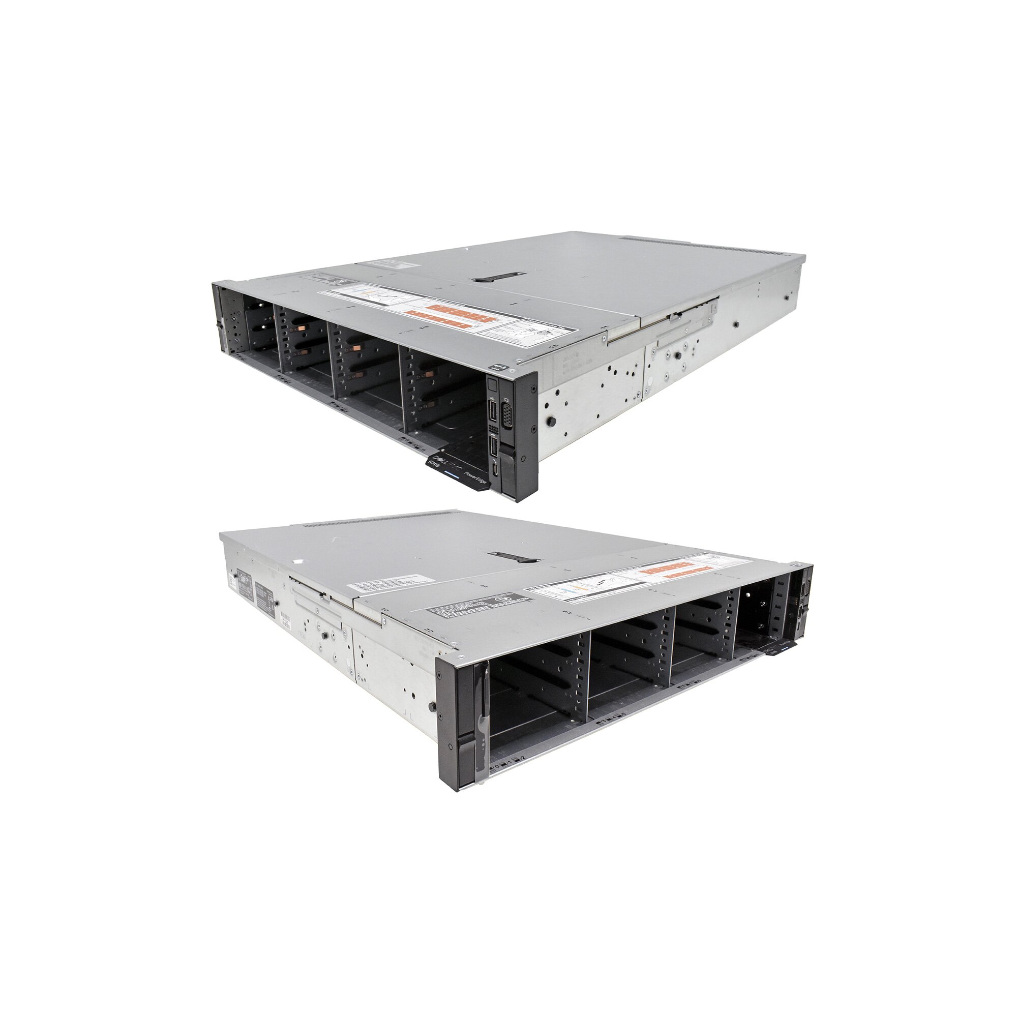 Dell R7415 Rear Dell EMC PowerEdge R7415 empty Chassis only - Piospartslap