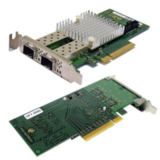 Fujitsu Primergy Dual-Port 10 Gb Ethernet PCIe x8 D2755-A11 GS2 GS3 LP +2 SFP