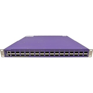 Extreme Summit X770-32q 17700 32-Port QSFP+ 40GE Switch +Rack Ears 1x PSU