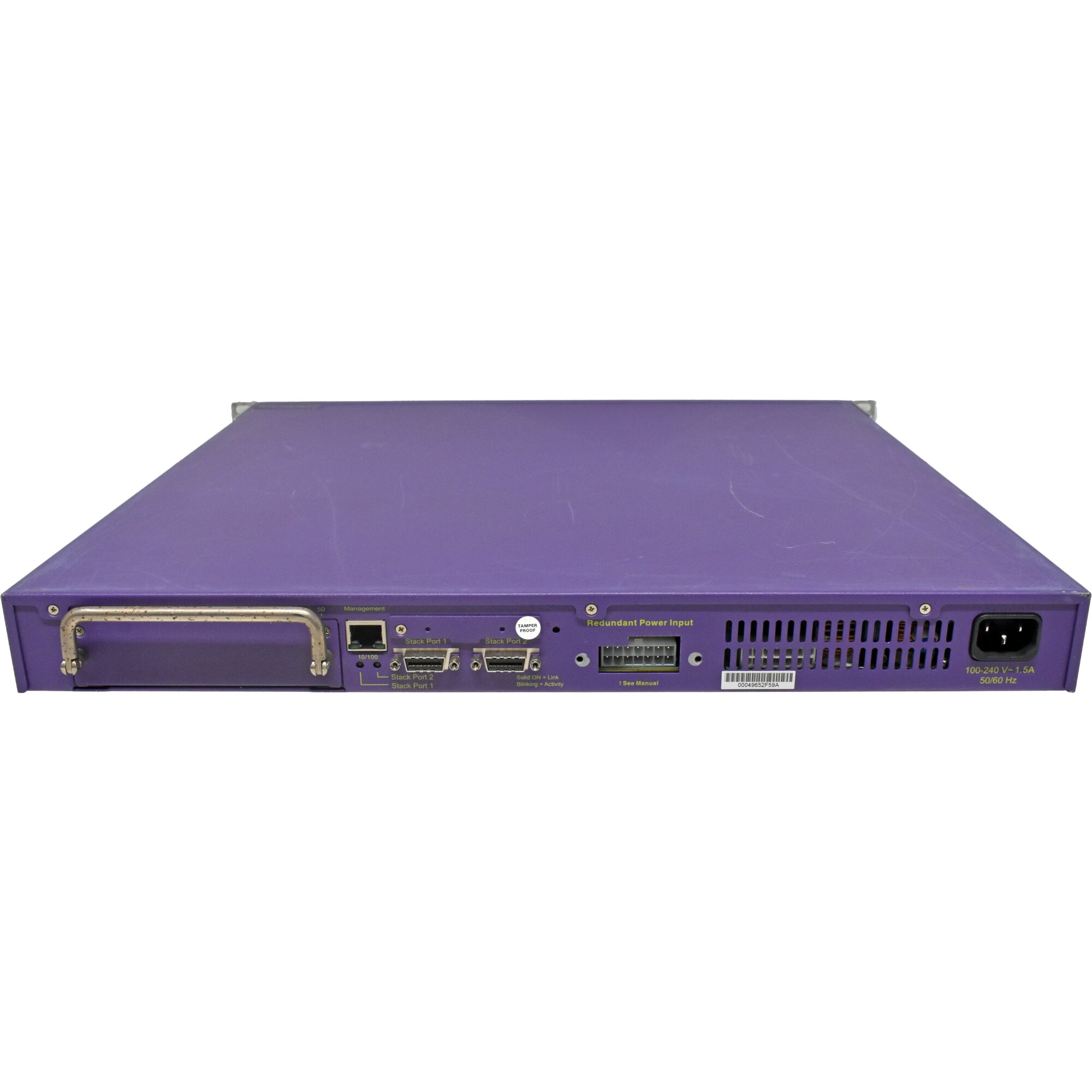 Extreme Summit X450a-48t 16157 48-Port RJ-45 GE Switch 4x 1G SFP +Rack ...