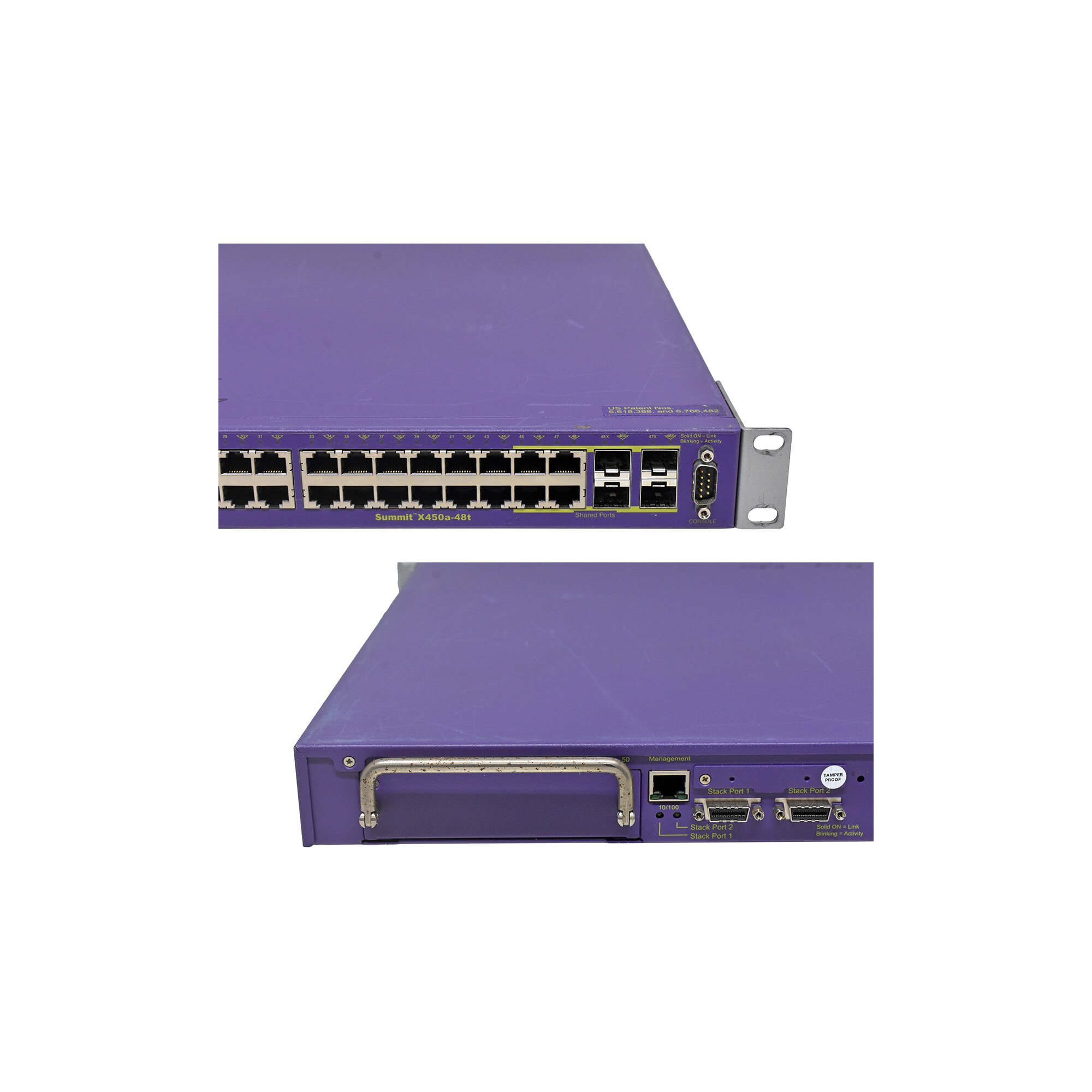 Sfp Fuel Rack Extreme Summit X450a-48t 16157 48-Port RJ-45 GE Switch 4x 1G SFP +Rack ...