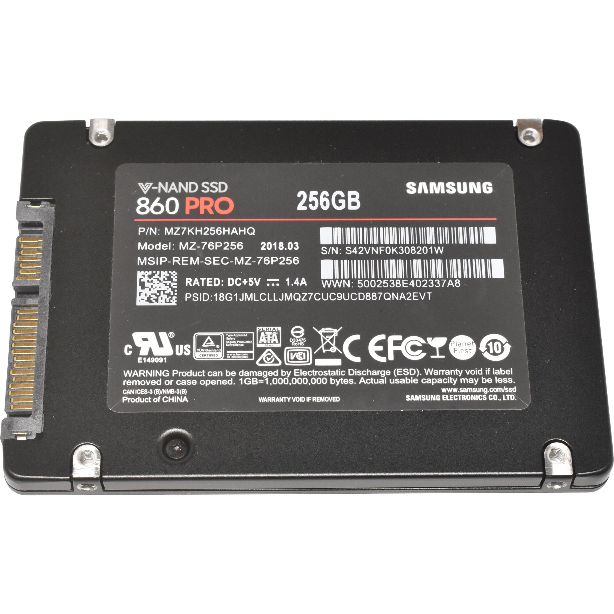 Samsung 860 Pro 256 Gb Ssd Samsung Ssd 860 Pro 256gb Samsung 860