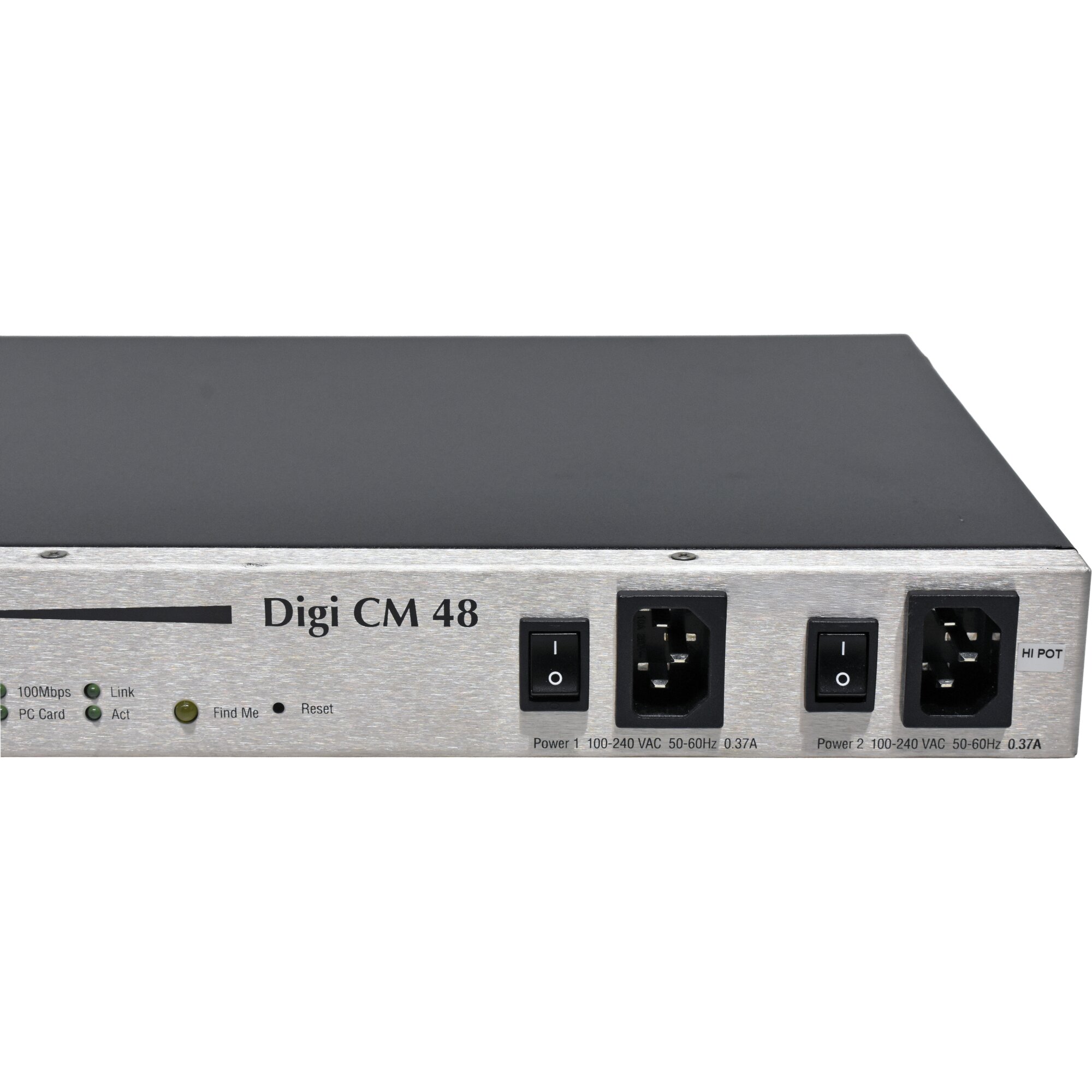 Digi Cm Digi CM 48 Dual Power 50001856-01 50000687-02 48-Port Console Server ...