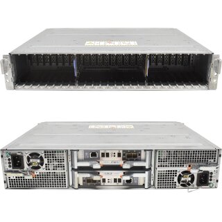 EMC Unity TAE 2U 25-Bay 2,5" SAS 12G Storage 2x 303-396-000B 2x PSU Ohne Blende