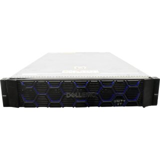 Dell EMC Unity XT 680 Disk Processor Enclosure WRNDPE1 4x Silver 4116 384GB PC4 2x960SSD 2x240GB 25x 2.5