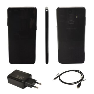 SAMSUNG GALAXY A8 5.6" Smartphone black SM-A530F 4GB RAM 32GB ROM no SIM Lock B-WARE