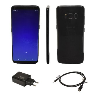 SAMSUNG GALAXY S8 5.8" Smartphone black SM-G950F 4GB RAM 64GB ROM no SIM Lock