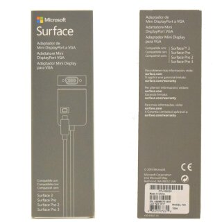 Microsoft Surface Adapter Model 1554 Mini Display Port - VGA