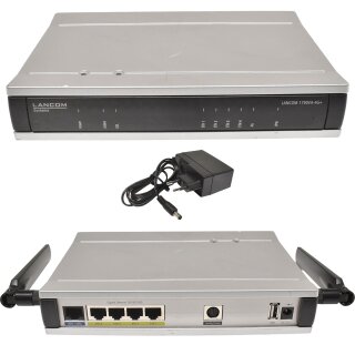 Lancom Systems 1790VA-4G+ VDSL-VPN Router mit LTE / 4G 4x ETH Mit PSU 2x Antenne