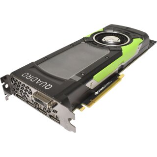 PNY NVIDIA Quadro P6000 Graphics Card 699-5G611-1700-000 H VCQP6000 24GB GDDR5X PCIe 3.0 x16 DP DVI
